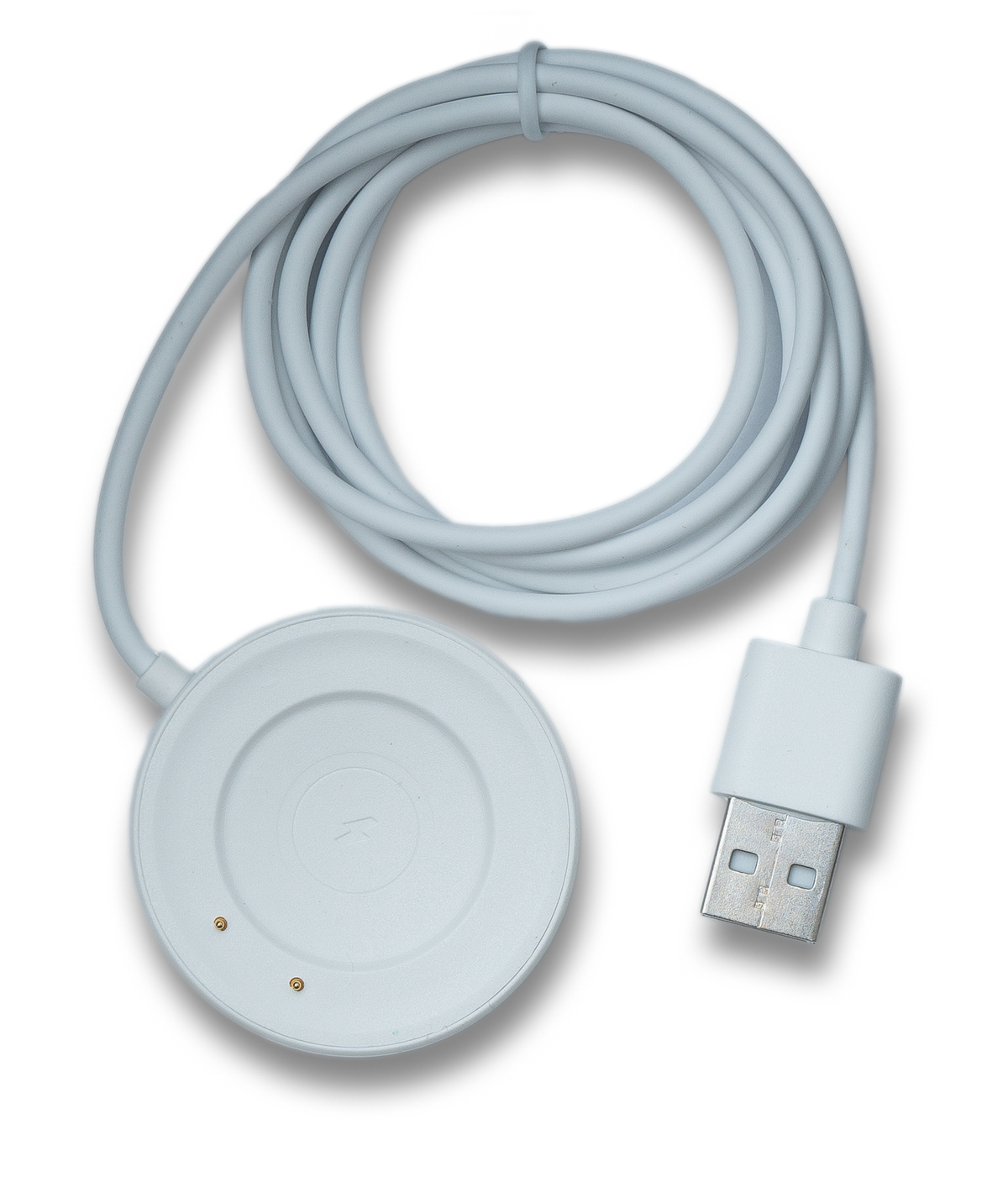 USB 2.0 Kabel 100 cm Ladestation für VIVO Watch 3 Smartwatch in Weiß | System-S
