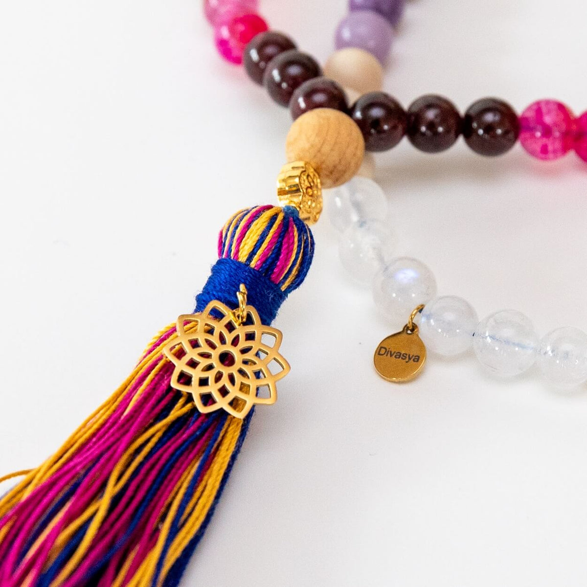 Mala Kette | Meditationskette Rainbow Chakra Namma Markt