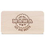 Frühstücksbrettchen Mama + Papa sind die Besten im Set