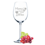 Stölzle Lausitz Weinglas mit Gravur "Mama needs some Wine"