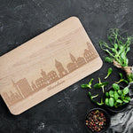Frühstücksbrettchen Skyline Mannheim