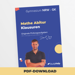 Mathe Abi Klausurenheft - NRW Grundkurs (25/26)