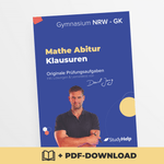 Mathe Abi Klausurenheft - NRW Grundkurs (25/26)