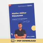 Mathe Abi Klausurenheft - Baden-Württemberg (25/26)