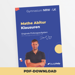 Mathe Abi Klausurenheft - NRW Leistungskurs (25/26)