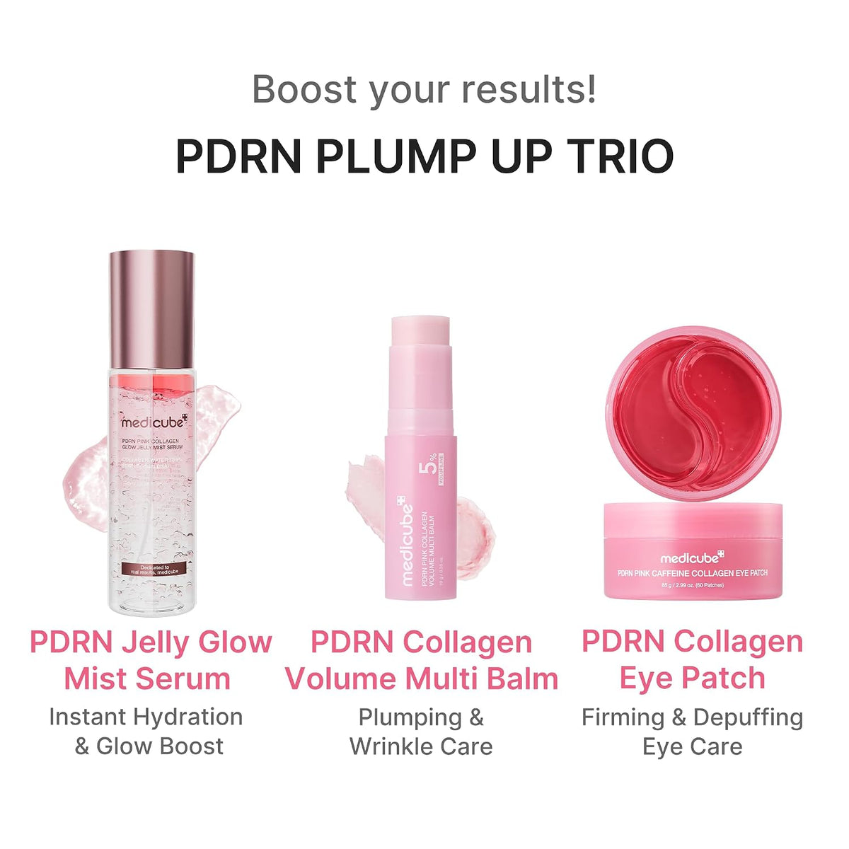 Medicube PDRN Pink Collagen Volume Multi Balm Stick 10 g