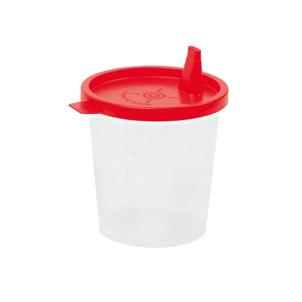 Meditrade Urinbecher mit verschiedenen Verschlüssen Namma Markt