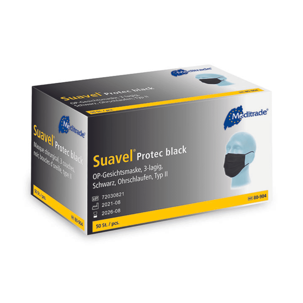 Meditrade Suavel® Protec OP-Maske 50 Stück Namma Markt