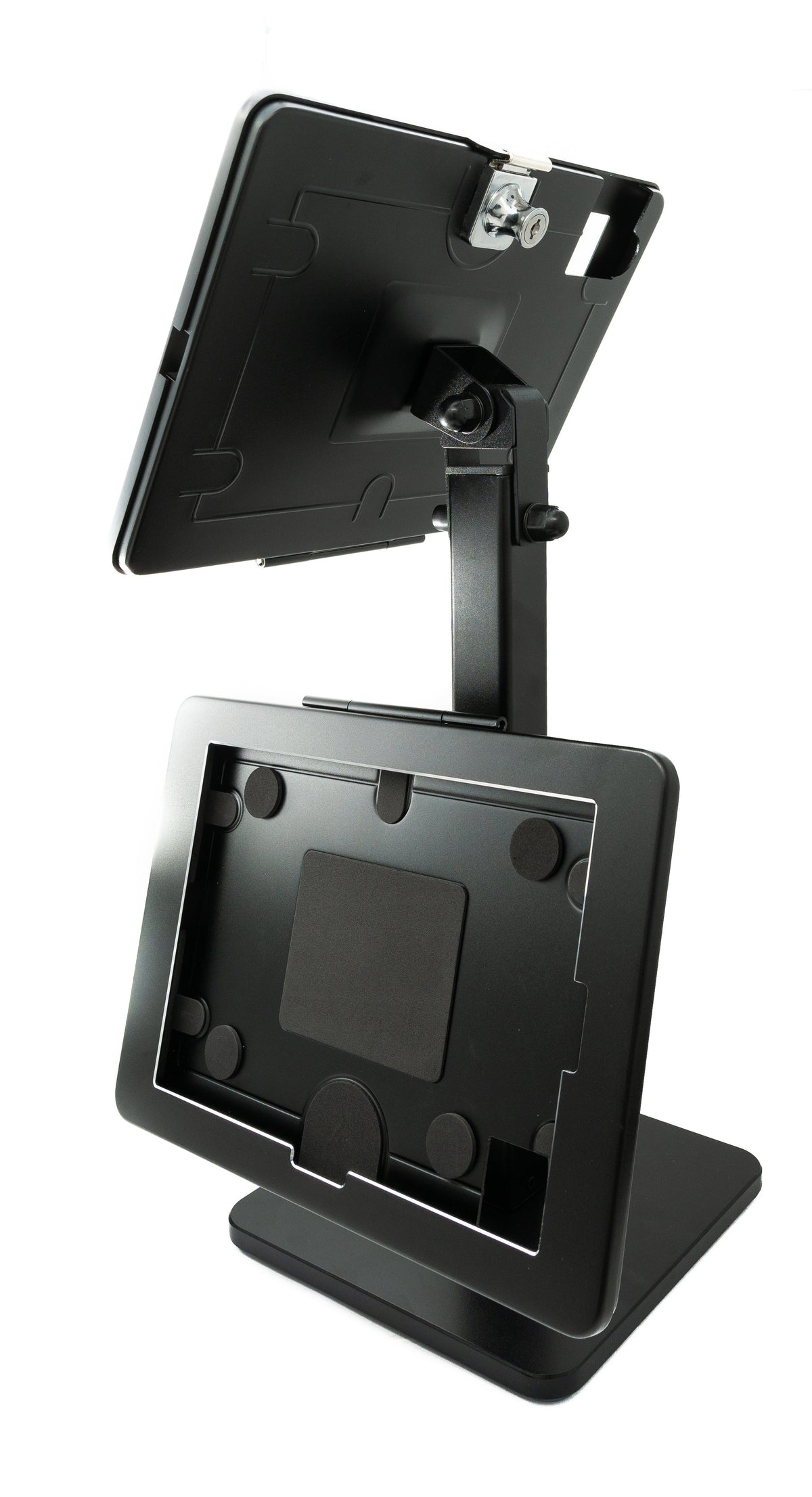 Tischständer Dual 360° drehbar 180° neigbar Halterung abschließbar für iPad 10 Pro 4 3 2 1 Air 5 4 | System-S