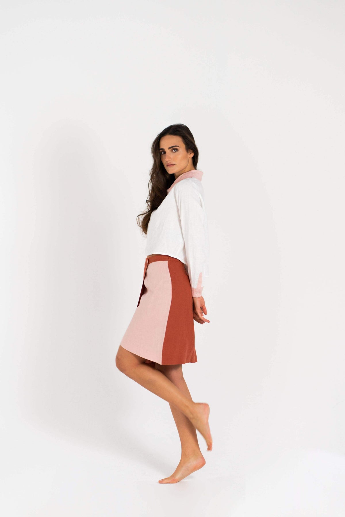 Linen Business Skirt