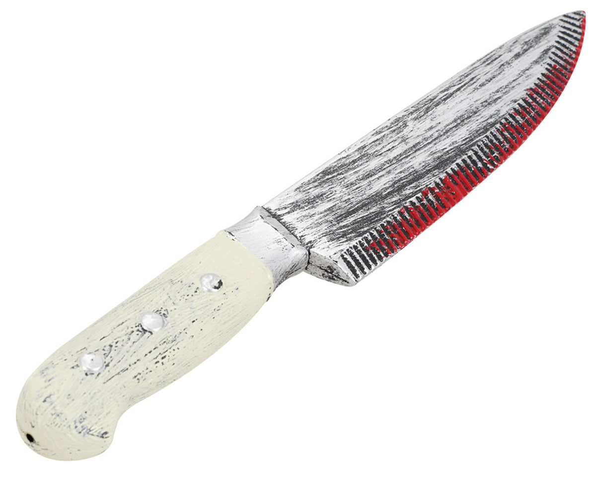 Blutiges Mörder Messer - 33 cm | Halloween Küchenmesser Waffe