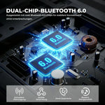 Motorrad Intercom Bluetooth Headsets mit Gegensprechanlagen 300m, IP56 Wasserdicht Staubdicht