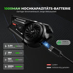 Motorrad Intercom Bluetooth Headsets mit Gegensprechanlagen 300m, IP56 Wasserdicht Staubdicht