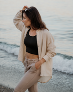 Oversize Musselin-Bluse "Maja"