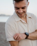 Musselinhemd Herren Kurzarm "Carlos"