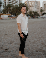 Musselinhemd Herren Kurzarm "Carlos"