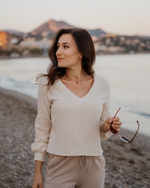 Musselin-Bluse "Jule" • mit Ballonärmeln