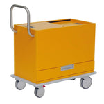 Novocal Kartei- und Visitenwagen Schrankteil aus hochwertigen Spezialplatten der Qualitätsklasse E | Packung (1 Stück)