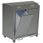 Novocal Wertstoffschrank Serie 3000 Zweifachsammler  Material: Aluminium 4 elektrisch leitfähige L  | Packung (1 Stück)