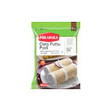 Packaged food product with branding on a white background