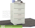 Nobis Schubladenkommode Bio Kiefer Sideboard | 4-Schubladen | 74cm hoch | 100% Massivholz