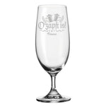 Stölzle Lausitz Bierglas mit Gravur "O'zapft is!" mit Namen