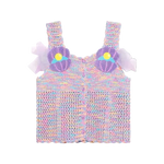 Mermaid Shell Knit Top