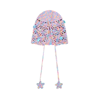 Mermaid Shell Sparkle Beanie