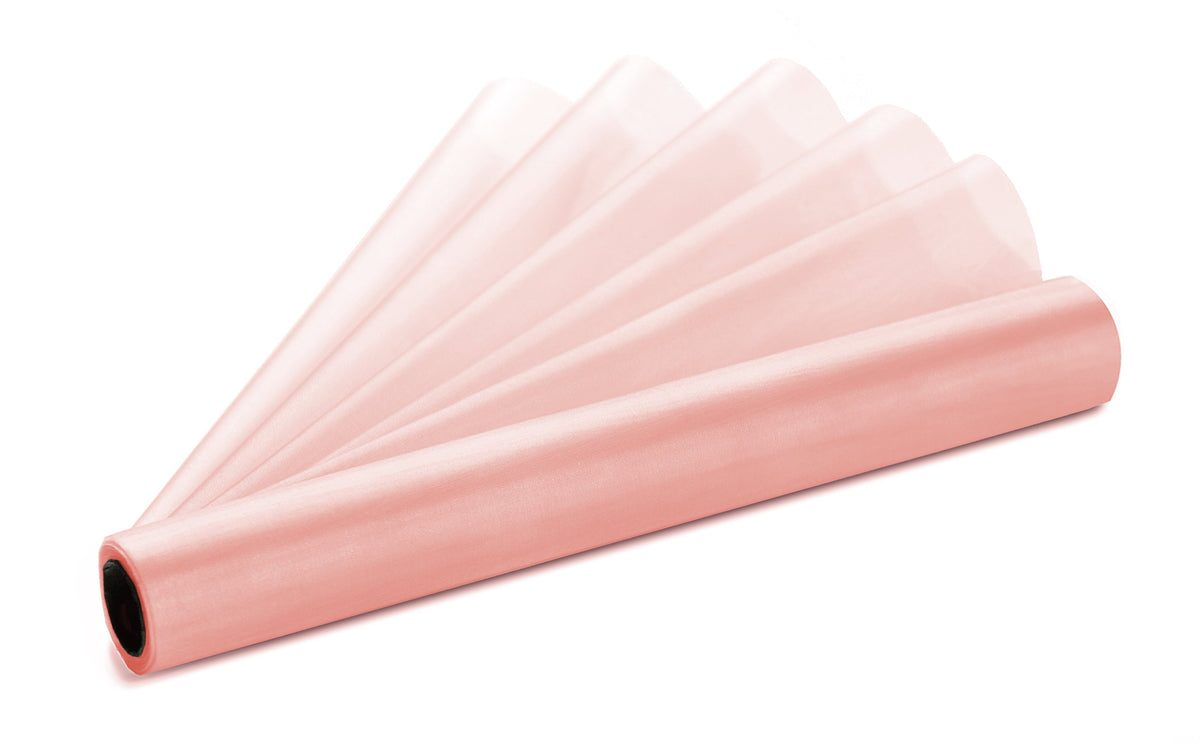 Dekostoff Organza 36cmx9m Pink