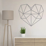 Origami 3D Herz aus Holz -