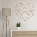 Origami 3D Herz aus Holz -