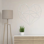 Origami 3D Herz aus Holz -