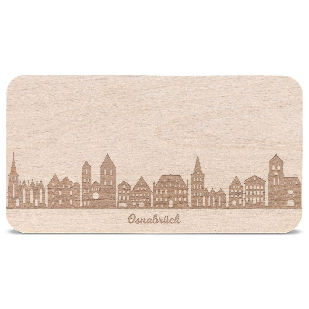 Frühstücksbrettchen Skyline Osnabrück