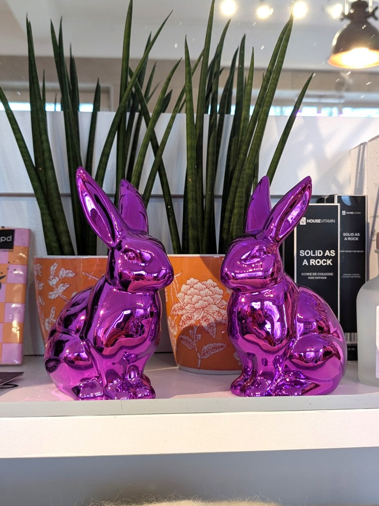 Osterhase glänzend PINK - von GRÖNER