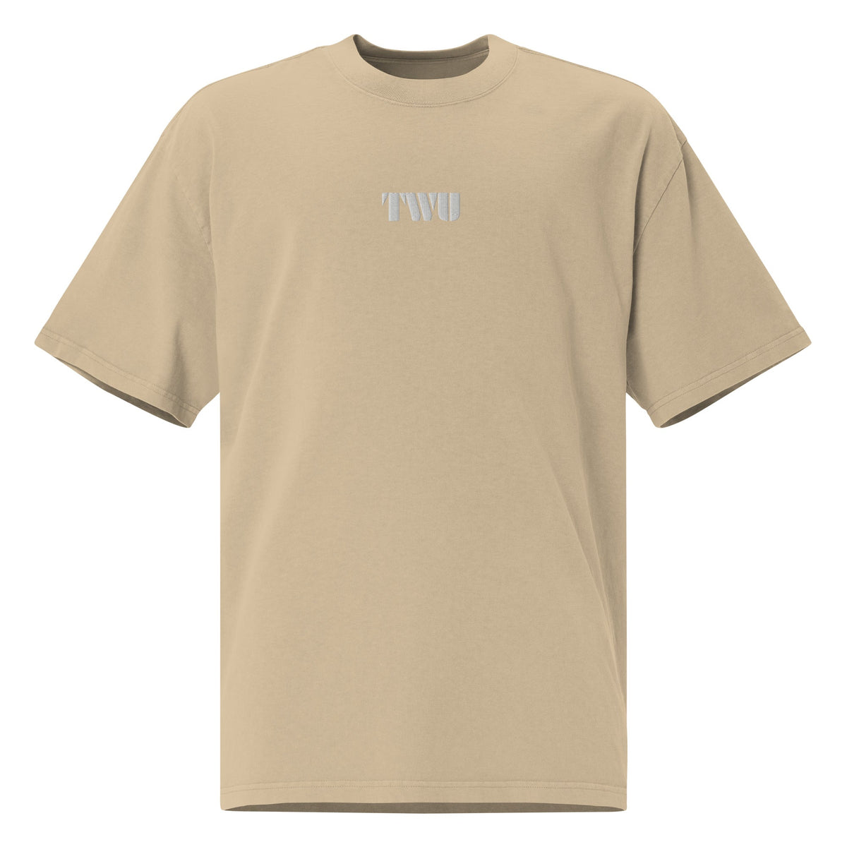 Oversized Faded T-Shirt 'TWU'