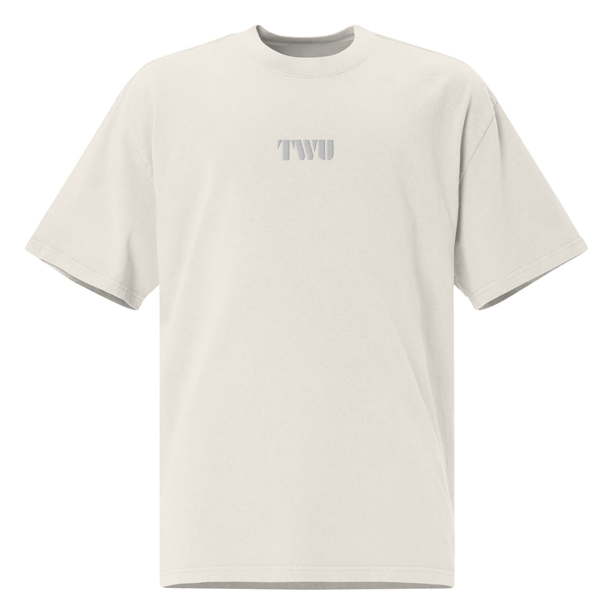 Oversized Faded T-Shirt 'TWU'