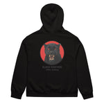 Oversized Hoodie 'Bl4ck'