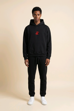 Oversized Hoodie 'Bl4ck'