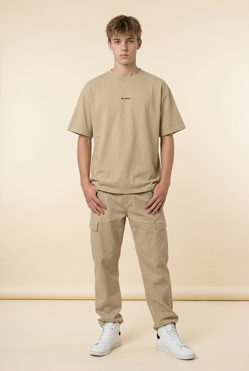 Oversized T-Shirt 'Font'