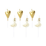 Geburtstagskerzen Lovely Swan | 3.5 cm - 6 Stk.