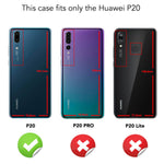 NALIA 360° Hülle für Huawei P20 – Vorne & Hinten Schutz – 360GUARD (Full-Body Case) – Marke aus Berlin