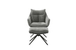 PARKER Loungesessel inkl. Hocker