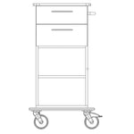 Novocal Pflege- und Arbeitswagen Diese dient gleichzeitig als Wandabweisrahmen. Schrankteil aus ho | Packung (1 Stück)