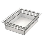 Novocal PC-Modul transparent teilbar Abmessungen: 400 x 300 x 100 mm (BxTxH) inkl. Auszugsstopps | Packung (1 Stück)