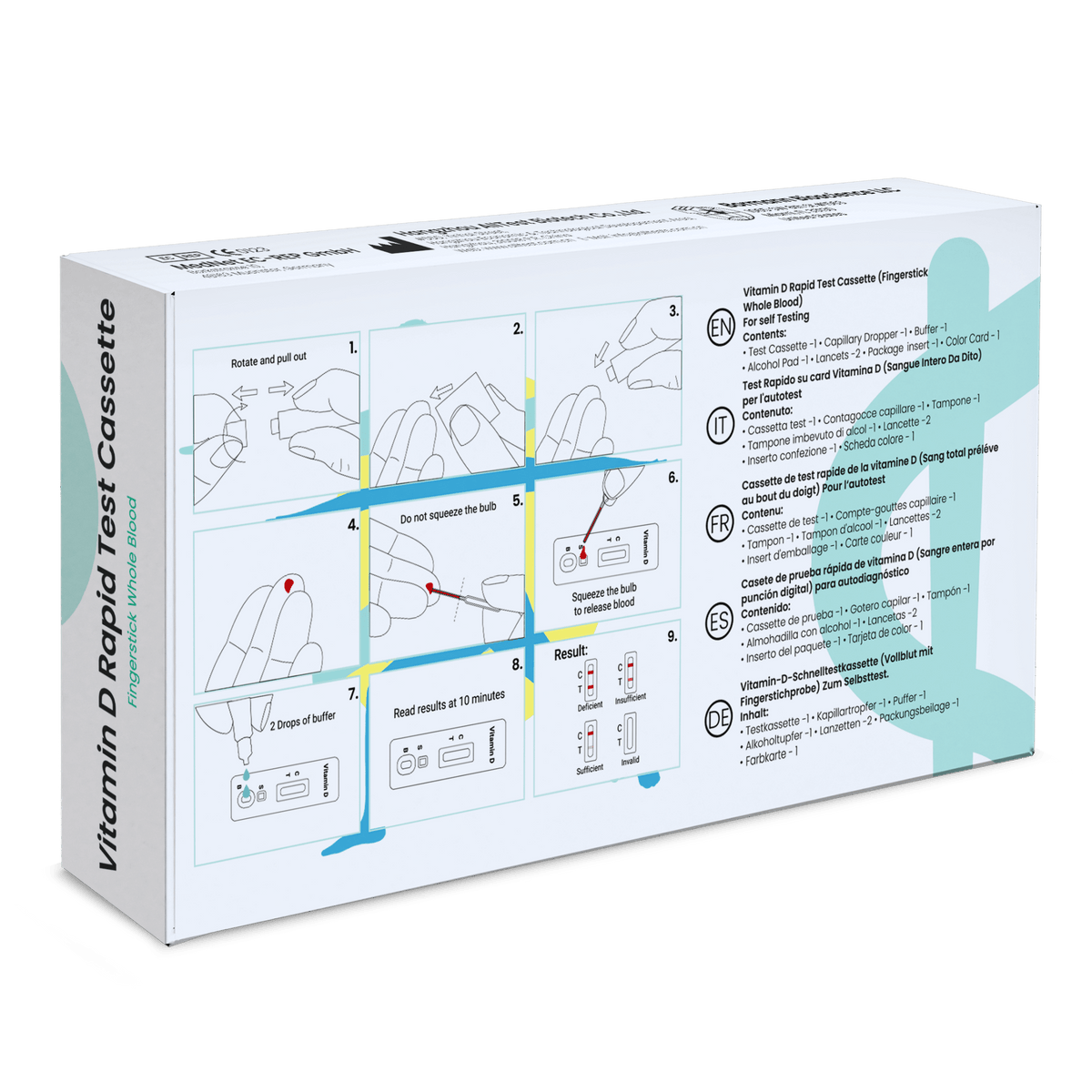 AllTest Vitamin-D Test Kit Rapid Schnelltest | 1 Stück