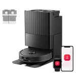 Roborock QV 35A Saugroboter Set (verbessert von Qrevo S) mit Multifunktionsdock (mit Staubsaugerbeutel*2 Stück)
