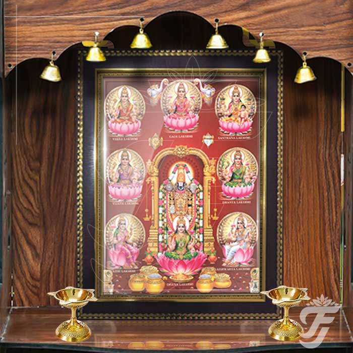 PHOTO FRAME ASHTALAKSHMI-BALAJI-1 - LARGE product image 1