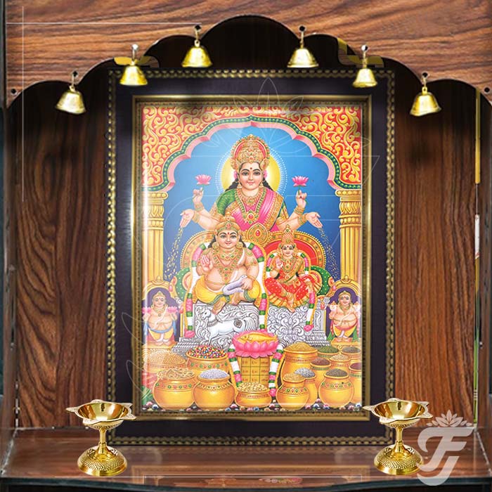 PHOTO FRAME KUBER LAKSHMI - SMALL product image 1