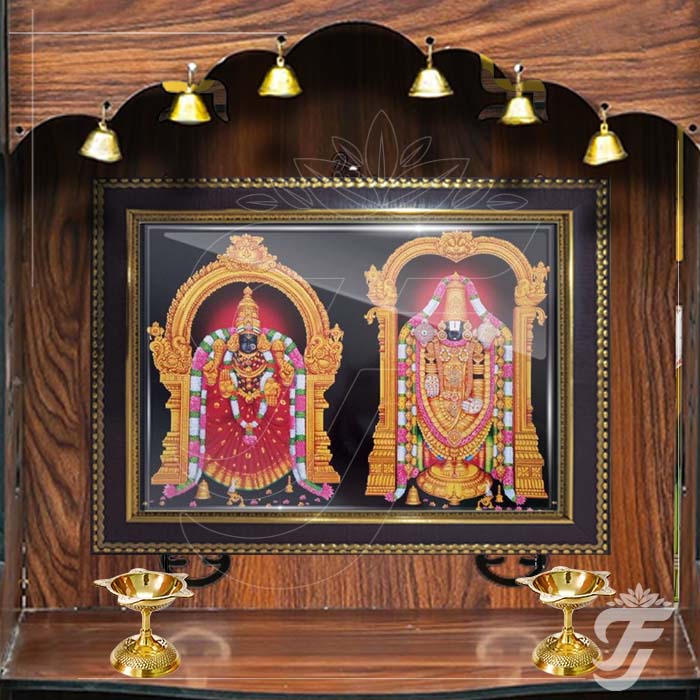 PHOTO FRAME PADMAVATHI & BALAJI - LARGE product image 1