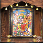 PHOTO FRAME SRI RAMA DARBAR - SMALL product image 1